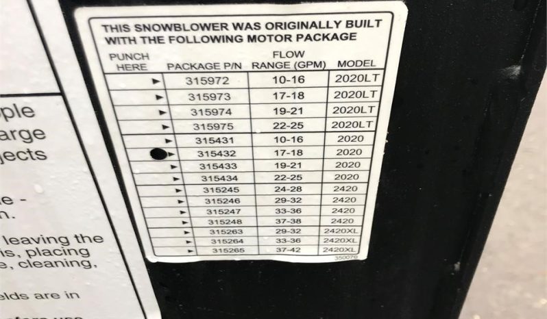 2022 Erskine 73″ Snow Blower full