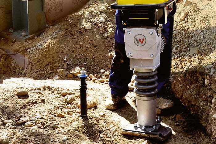 New Battery Rammer AS50e full