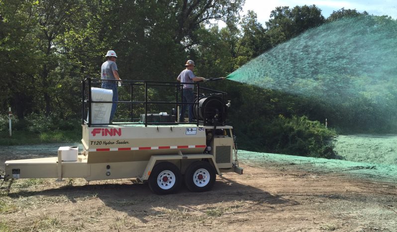 New Finn T120 HydroSeeder® full