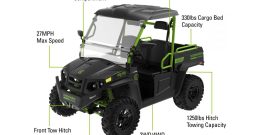 New CU500SB 82V 8kW Commercial Utility Vehicle