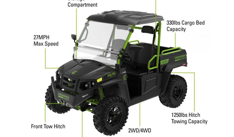 New CU500SB 82V 8kW Commercial Utility Vehicle full