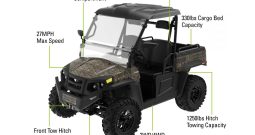 New CU500SC 82V 8kW Commercial Utility Vehicle