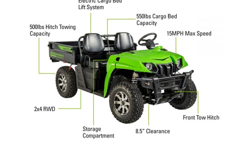 New CU400W – 82V Commercial Utility Vehicle full