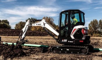 New Bobcat E35 full