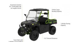 New CU800SB 82V 13.8kW Commercial Utility Vehicle