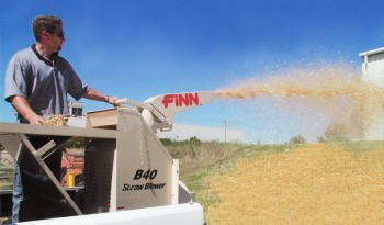 New Finn B40 Straw Blower full