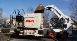 New Finn BB 5-Series Bark & Mulch Blower