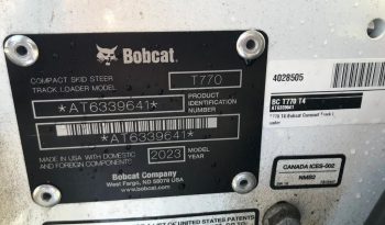 Used 2023 Bobcat T770 full